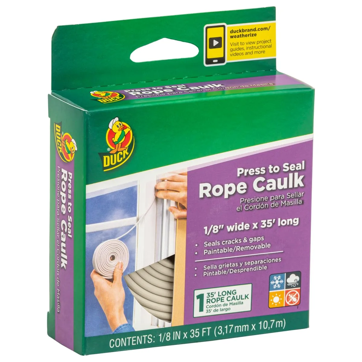 Duck Brand Rope Caulk