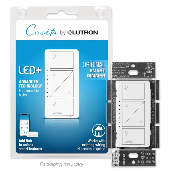 Lutron Caséta In-Wall Smart Dimmer Kit
