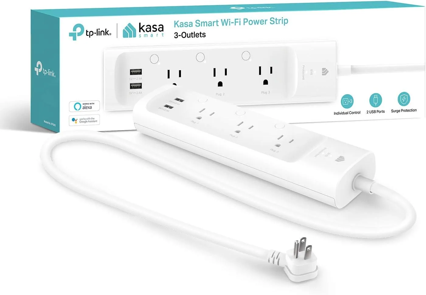 TP-Link Kasa KP303 Smart Power Strip