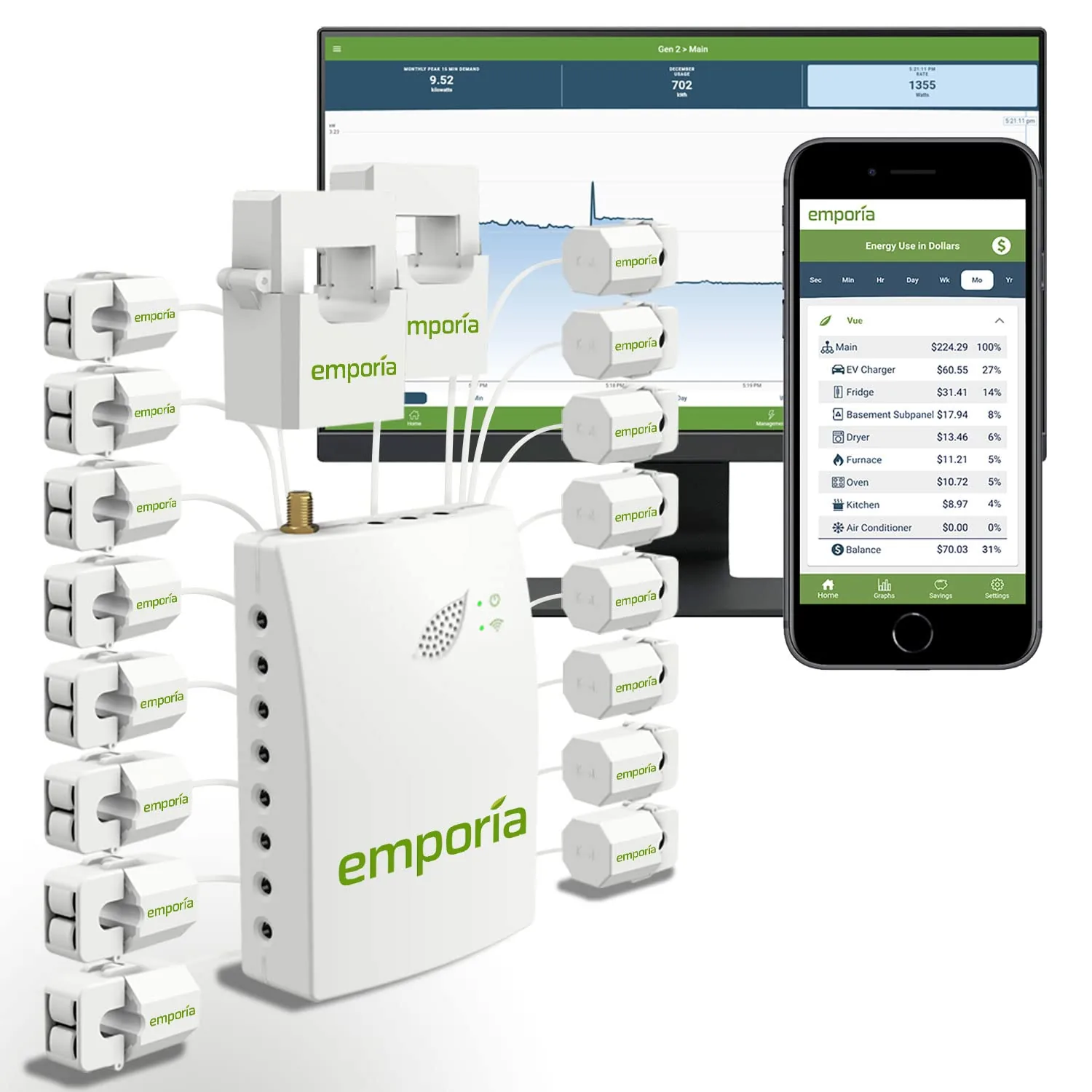 Emporia Vue Smart Home Energy Monitor