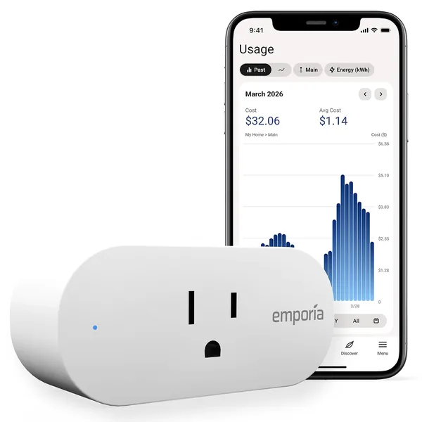 Emporia Energy Monitoring Smart Plug